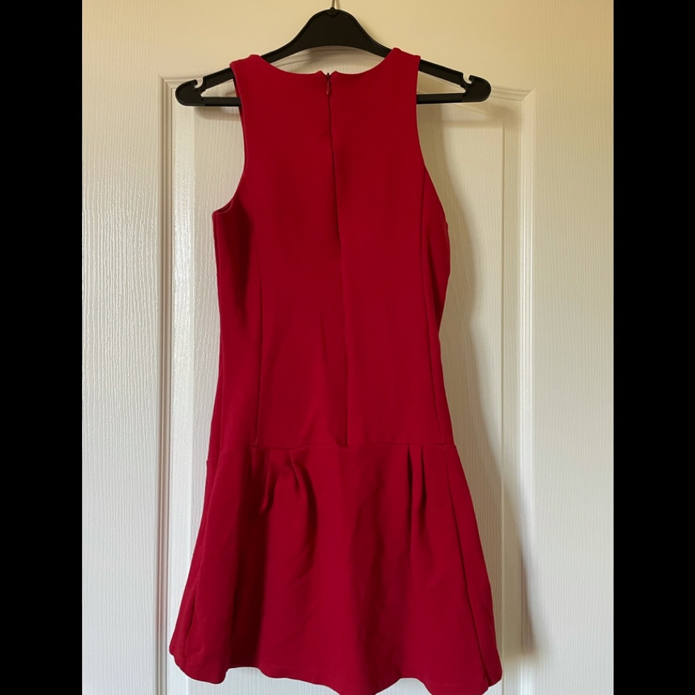 Zara sexy red mini dress